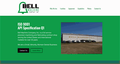 Desktop Screenshot of bellmachine.com